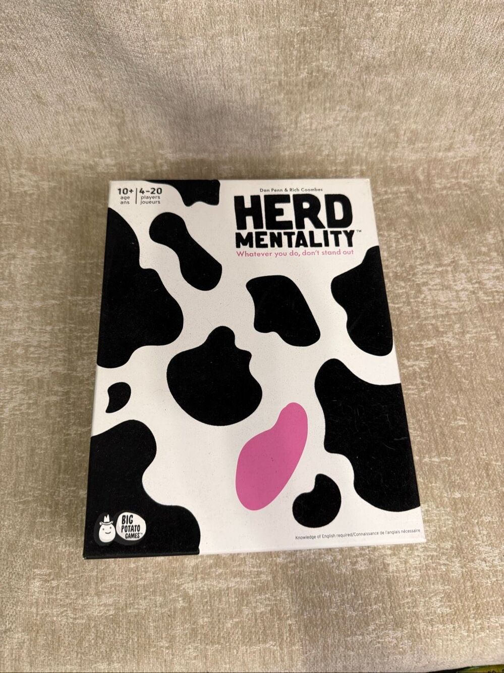 Big Potato Games Herd Mentality: Udderly Funny Family Board Game